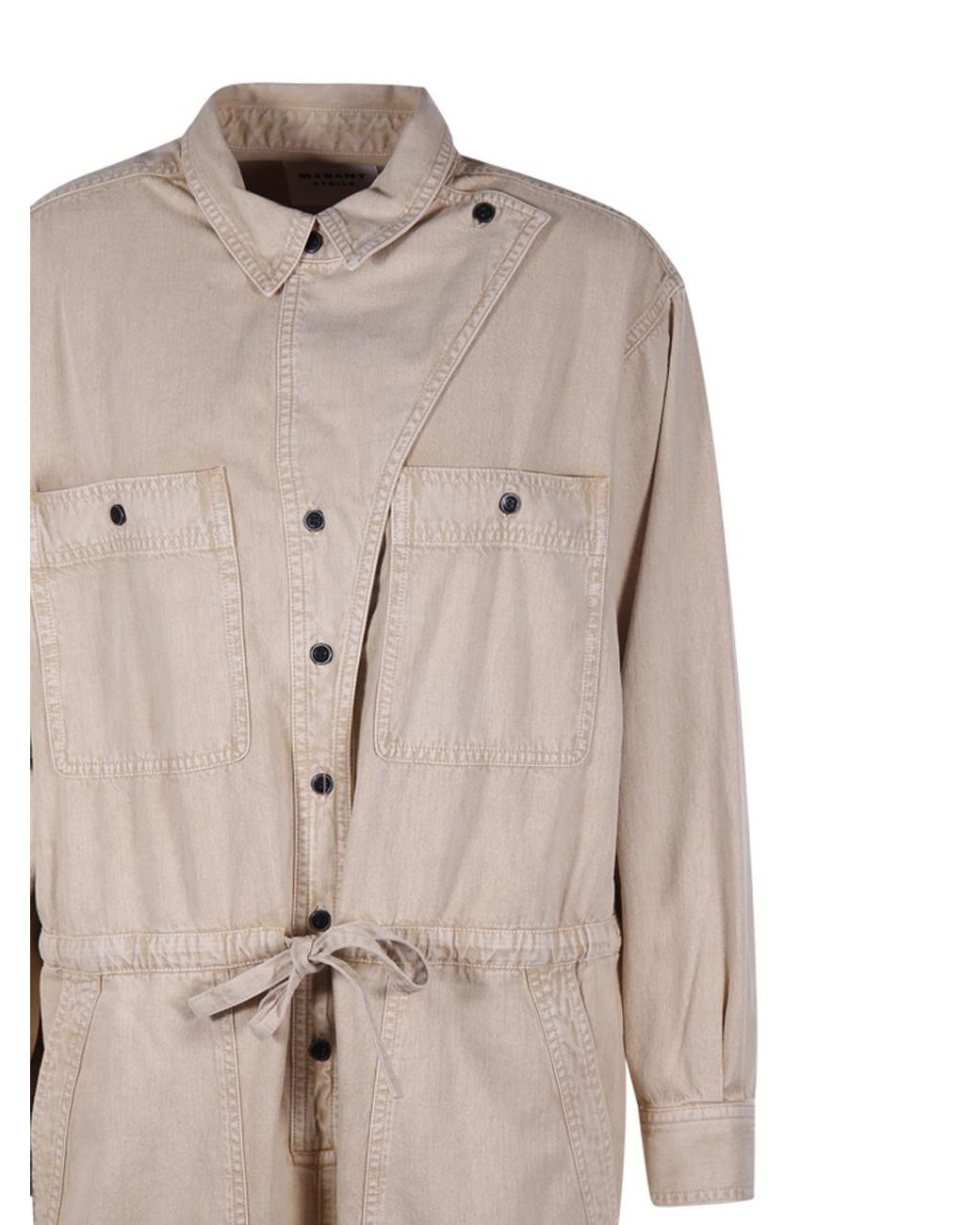 Isabel Marant Natural 'utility' Jumpsuit