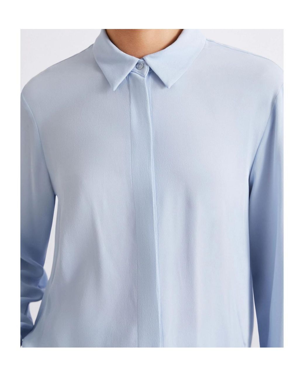 Marella Blue Long Sleeve Shirt