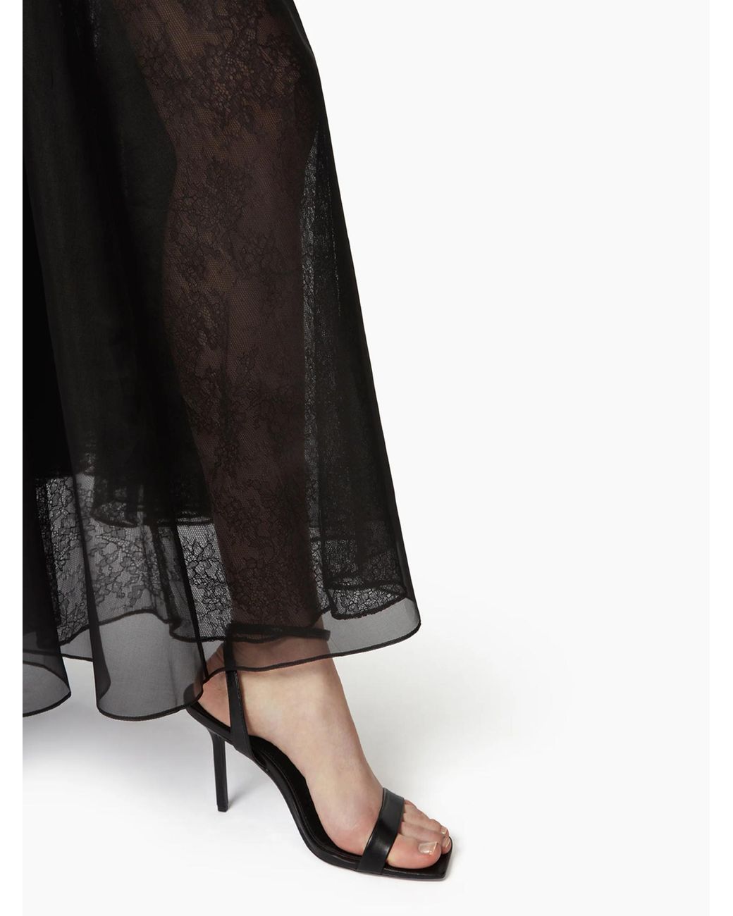 Nina Ricci Black Voluminous Maxi Skirt