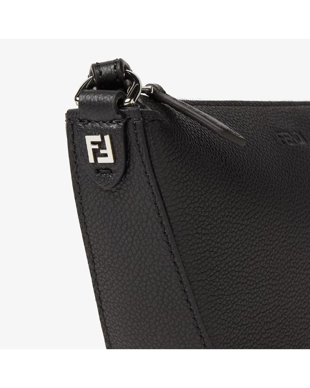 Fendi Black Melon Mini Shoulder Bag for men