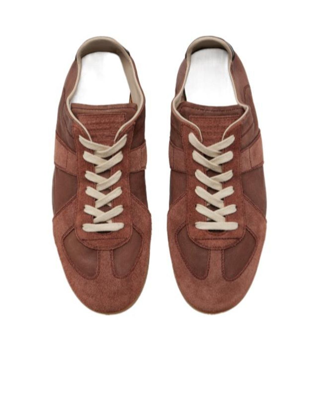 Maison Margiela Brown 'Replica' Sports Shoes