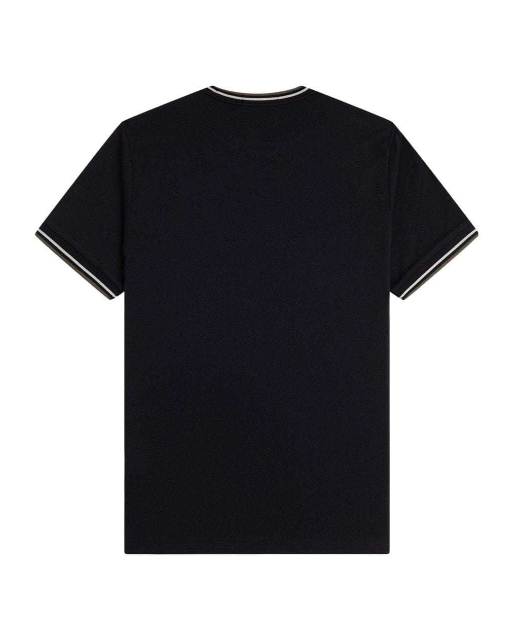 Fred Perry Black Classic Shortsleeve Tshirt for men