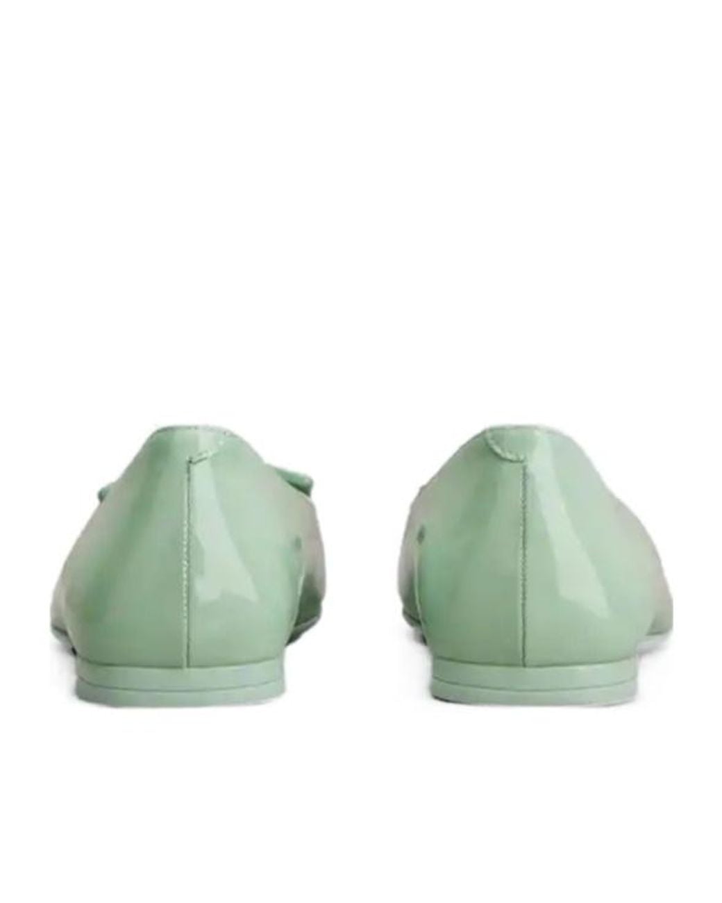 Roger Vivier Green U Look Ballerinas