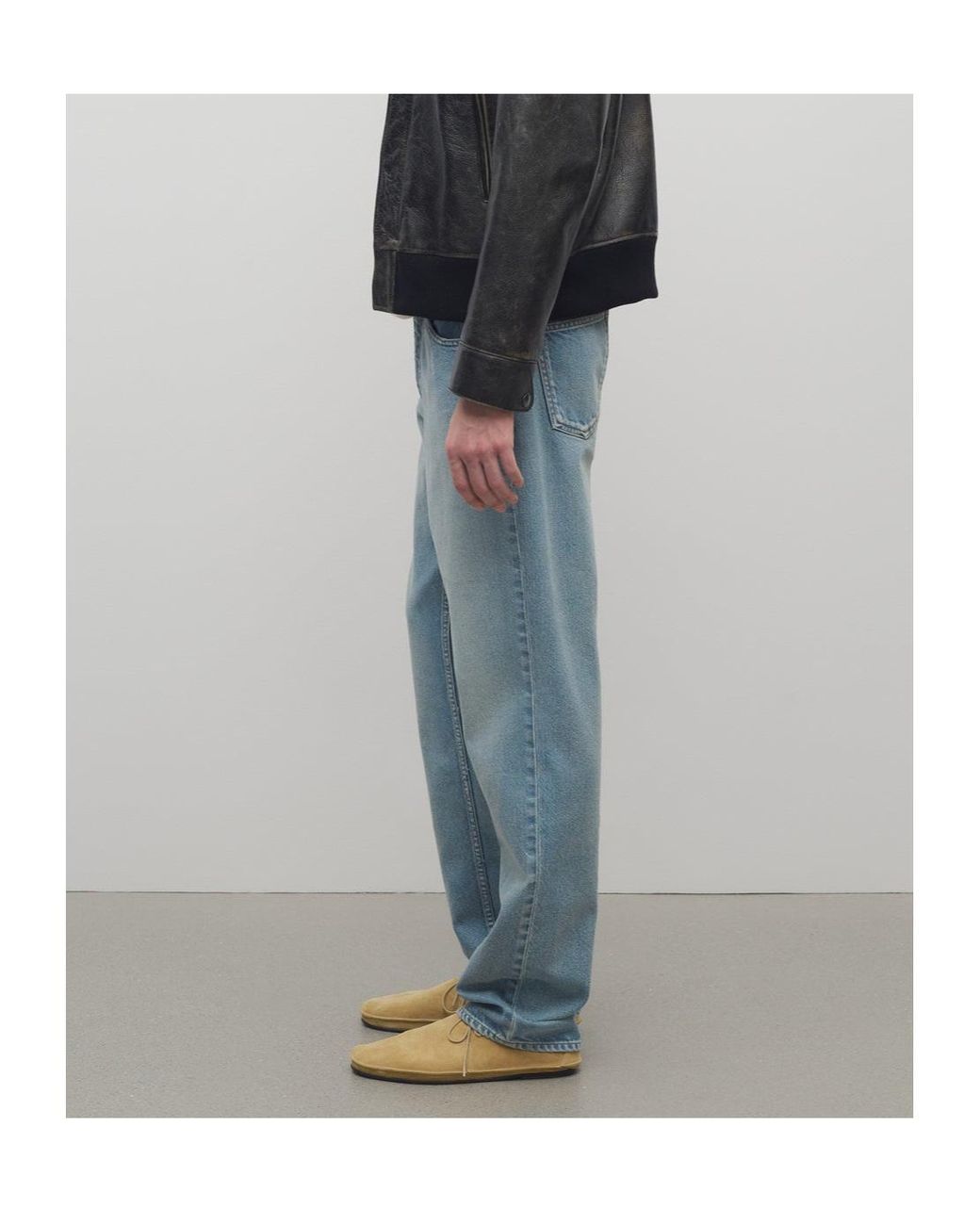 The Row Blue Fred Cotton Jeans for men