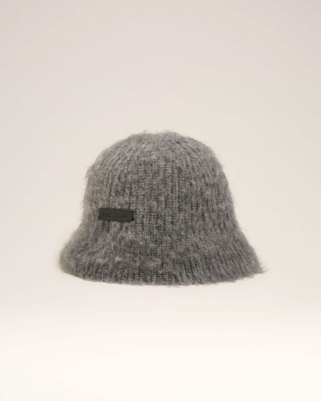 AMI Gray Ami Mohair Bucket Hat for men