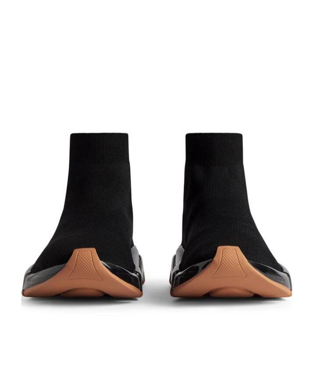 Balenciaga Black Sock High-Top Sneakers for men