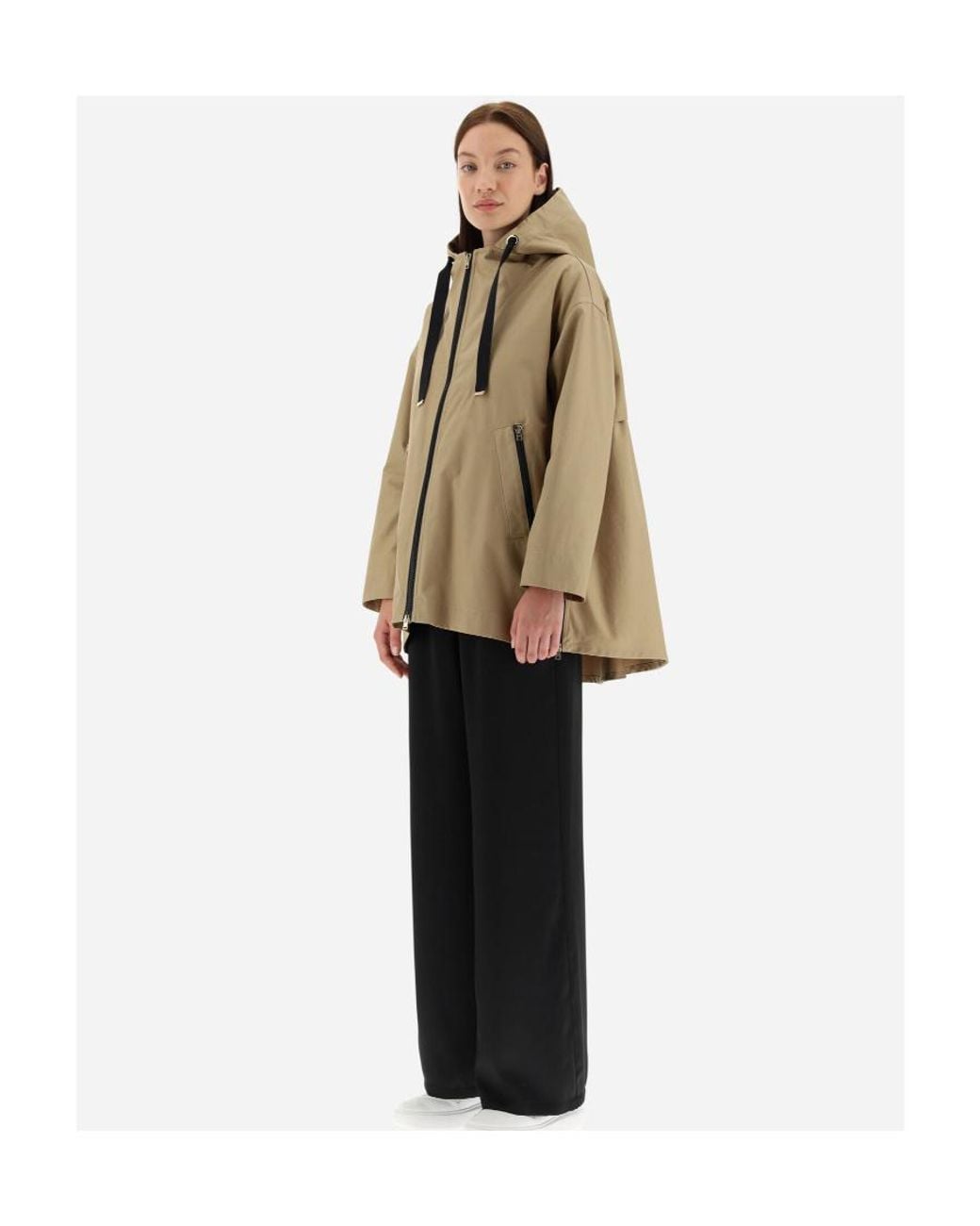Herno Natural Flared Jacket