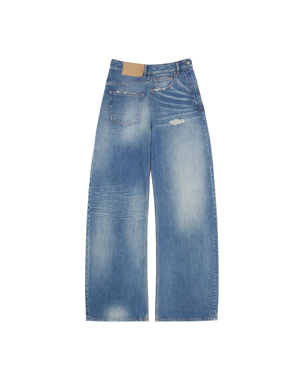 ◆MM6 Maison Margiela◆ Twist Distressed Wide Leg ジーンズ MM6 Maison Margiela Twist Wide Leg Jeans | Shopbop