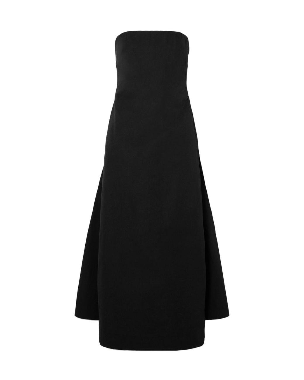 Staud Black Minimalist Dress