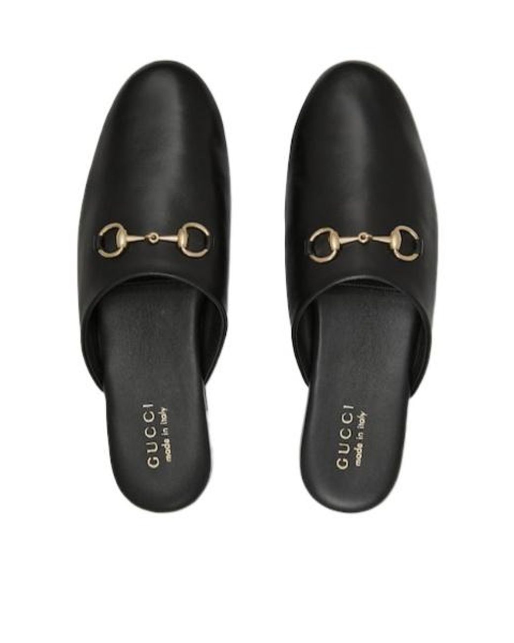 Gucci Black Mule With Horsebit, Leather