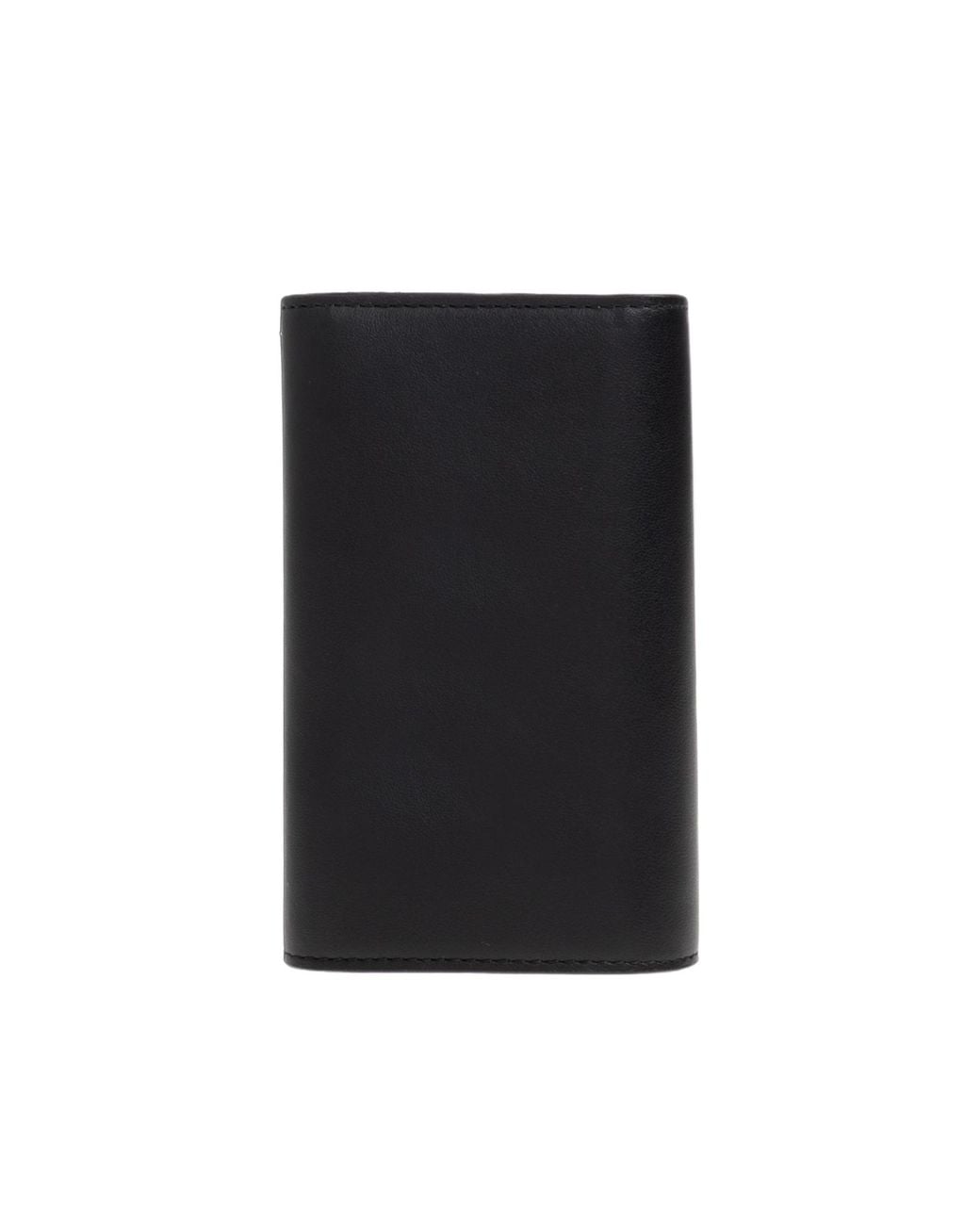 Tod's Black Bar Detail Folded Wallet