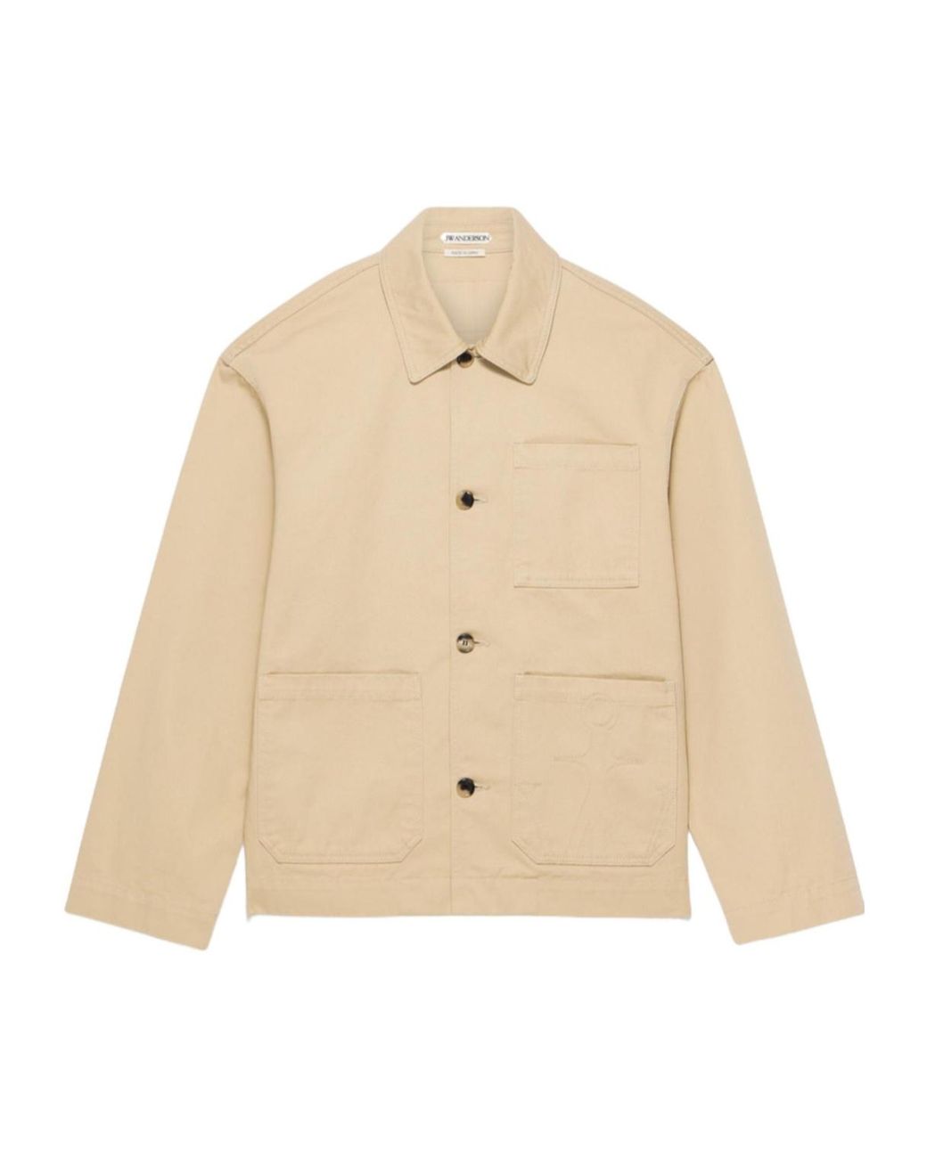 J.W. Anderson Natural Jacket With Patch Pocket for men
