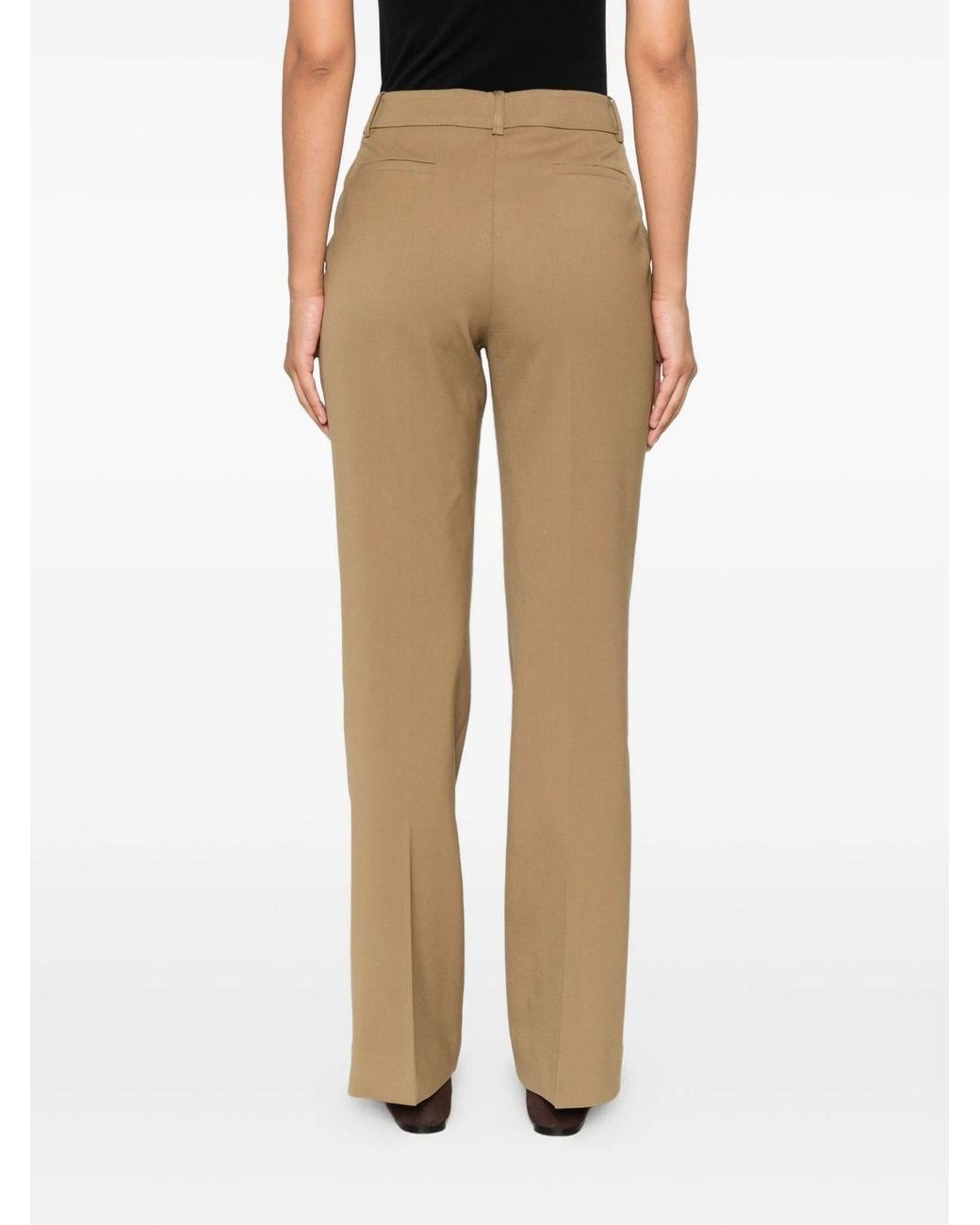 P.A.R.O.S.H. Brown Pocket-Detail Trousers