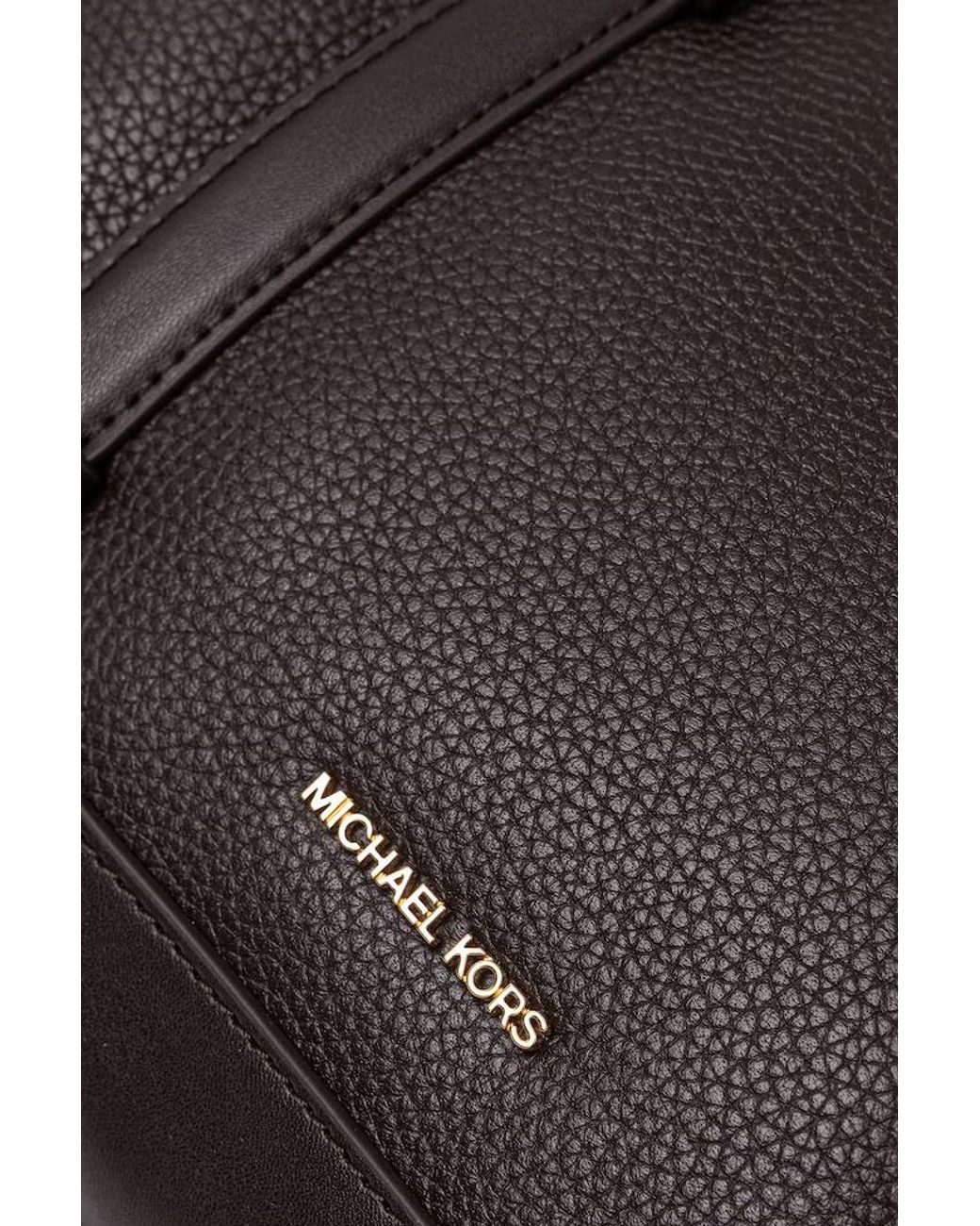 Michael Kors Black Teddi Large Textured Shoulder Bag