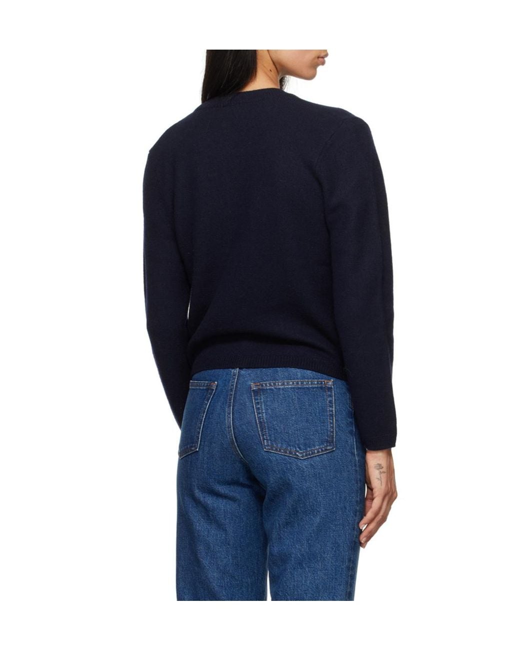 A.P.C. Blue Mila Button-Up Knitted Cardigan