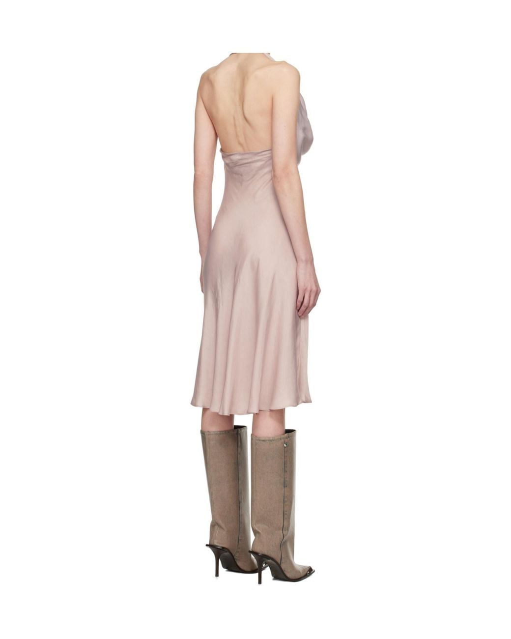 DIESEL Purple D-Estiny Midi Dress