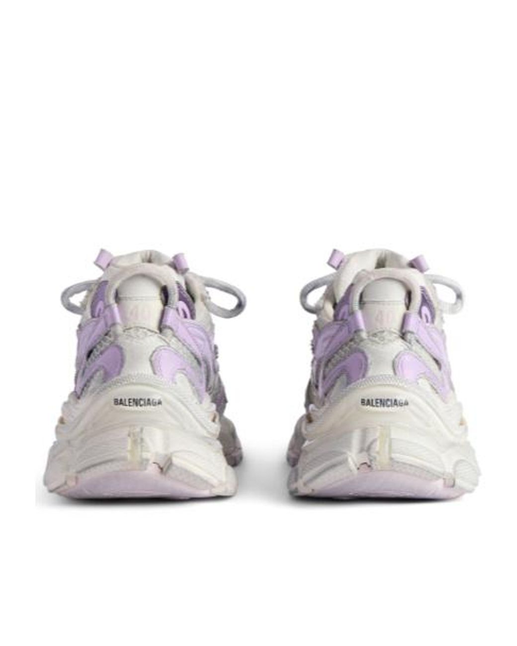Balenciaga Gray Runner 2.0 Gradient Sneakers