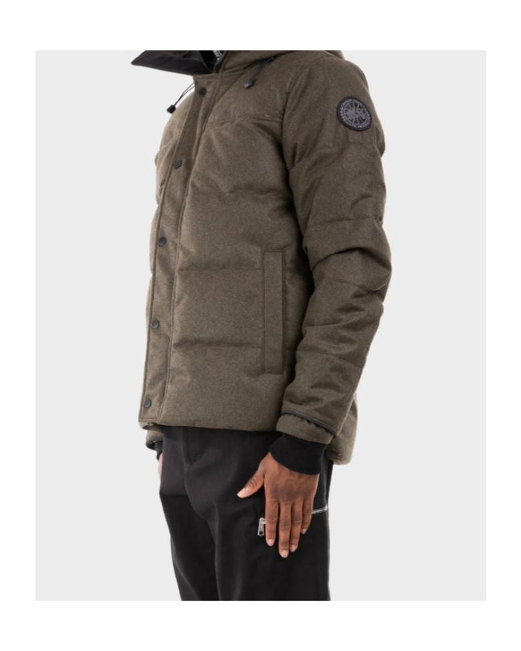 Canada Goose Black Macmillan Hooded Parka for men