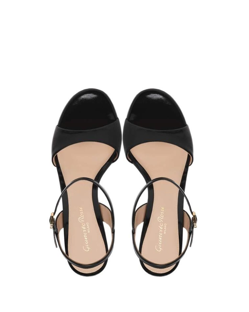 Gianvito Rossi Black 125Mm Marlena Platform Heeled Sandals