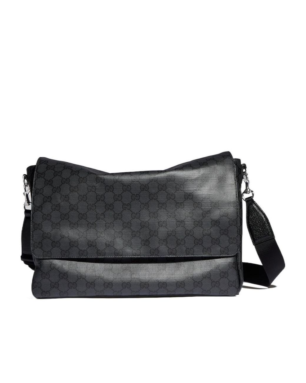 Gucci Black Essence Classic Medium Crossbody Bag for men