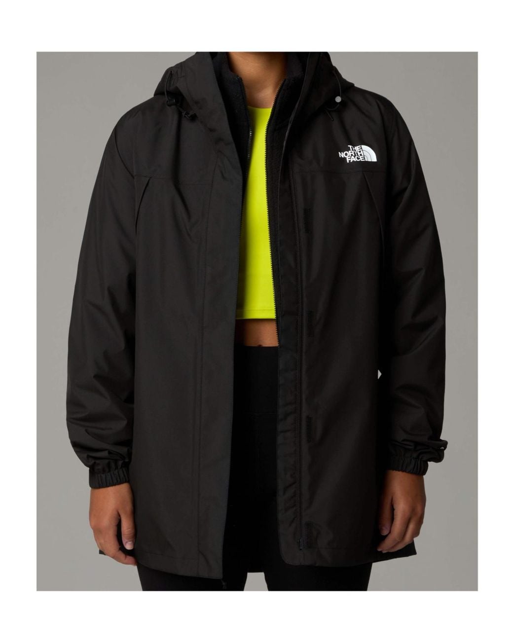 The North Face Black Antora Rain Parka