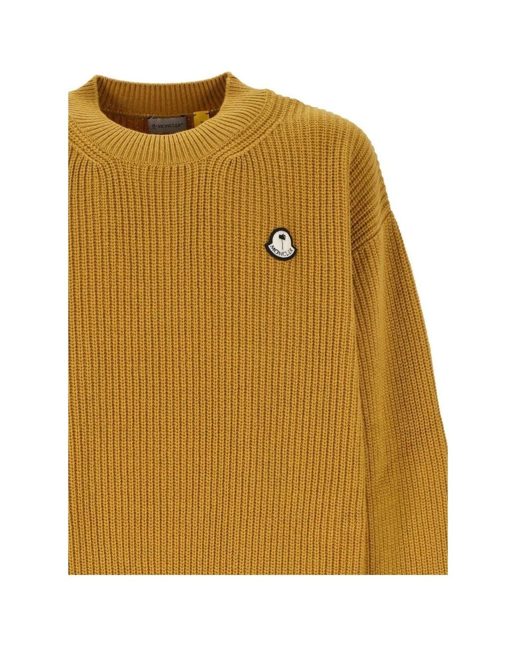 Moncler Natural Wool Jumper for men