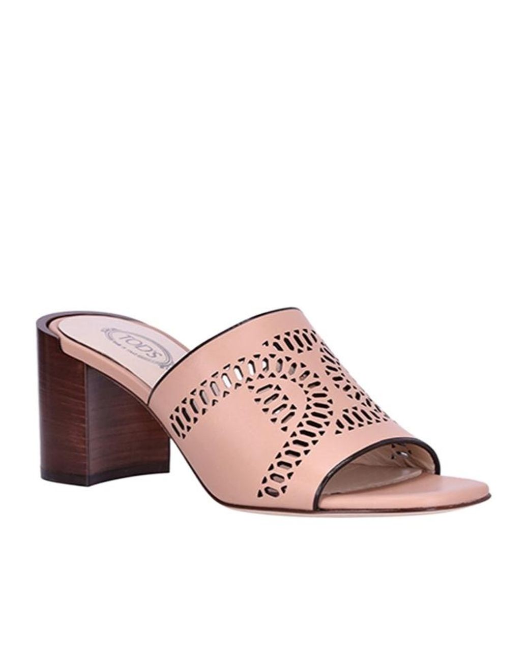 Tod's Pink Kate 75Mm Mules