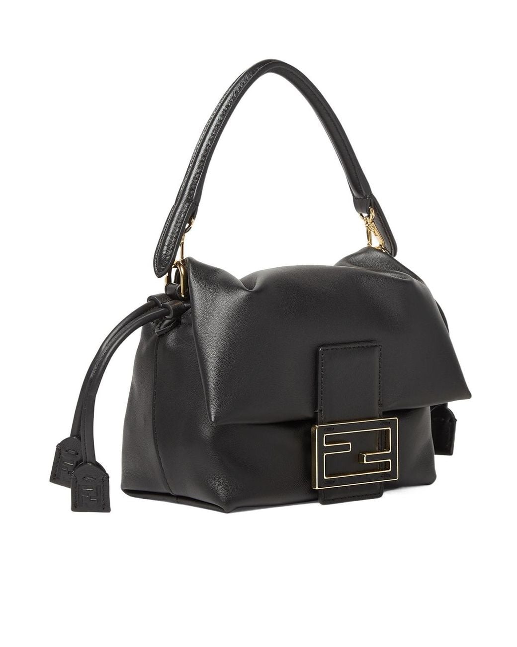 Fendi Black Nappa Leather Mini Bag