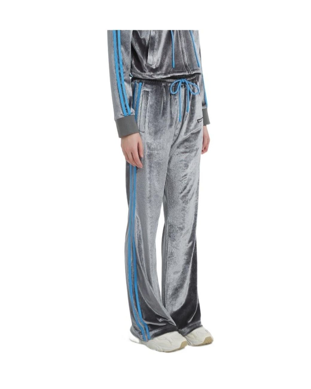 Marissa Chiara Gray Elastic Waist Sweatpants