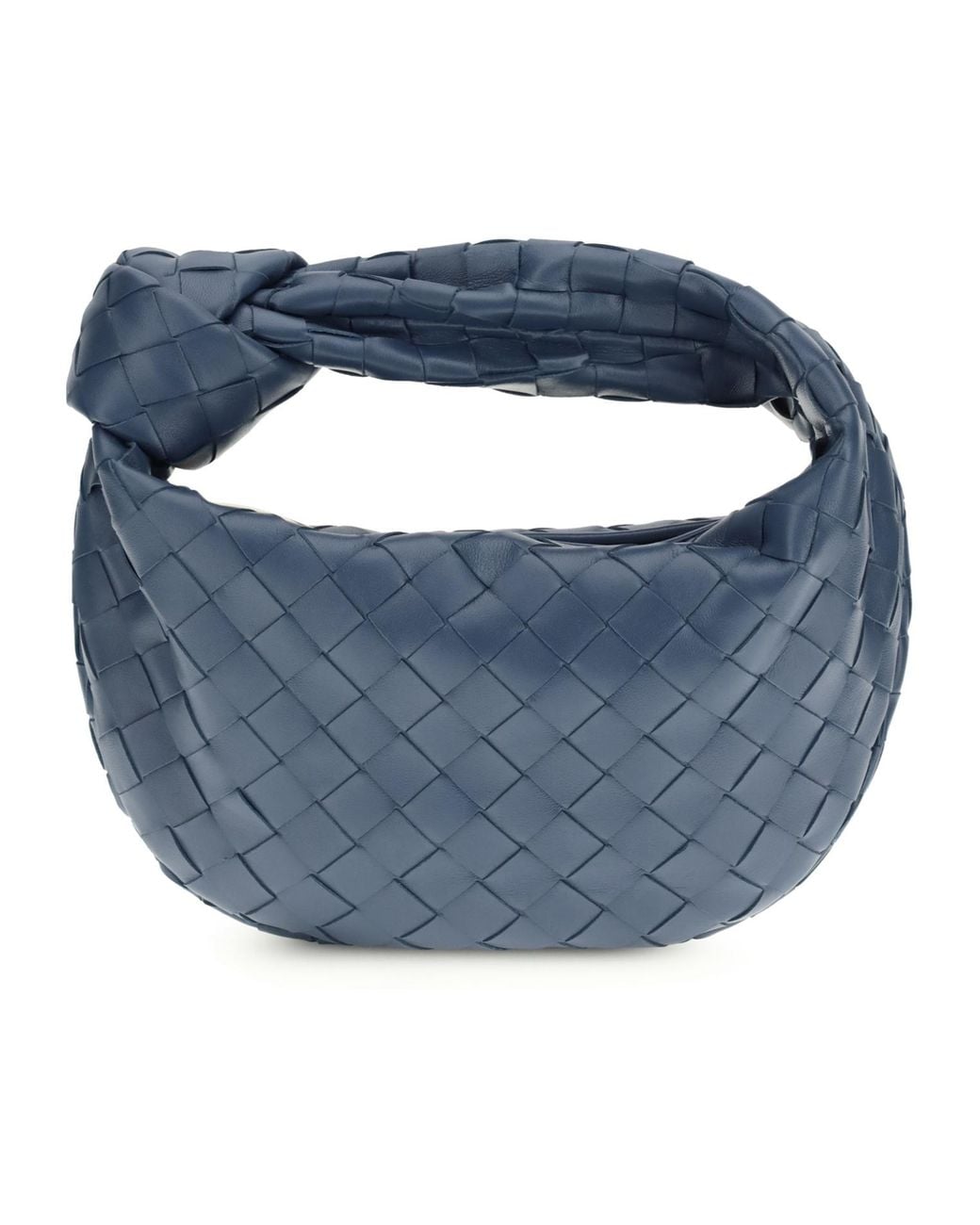 Bottega Veneta Blue Jodie Mini Handbag