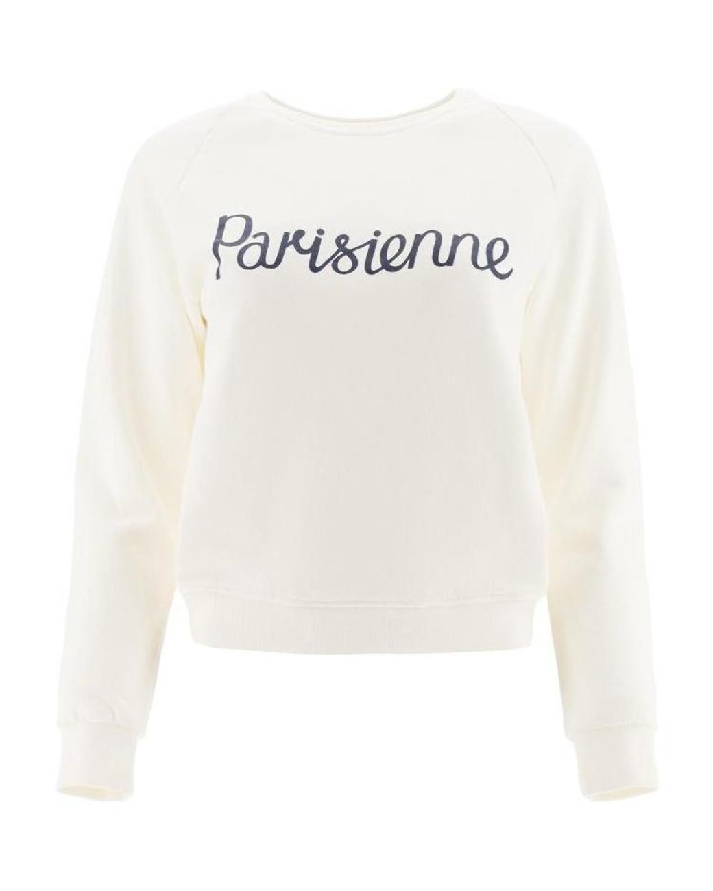 Maison Kitsuné White Logo Sweater