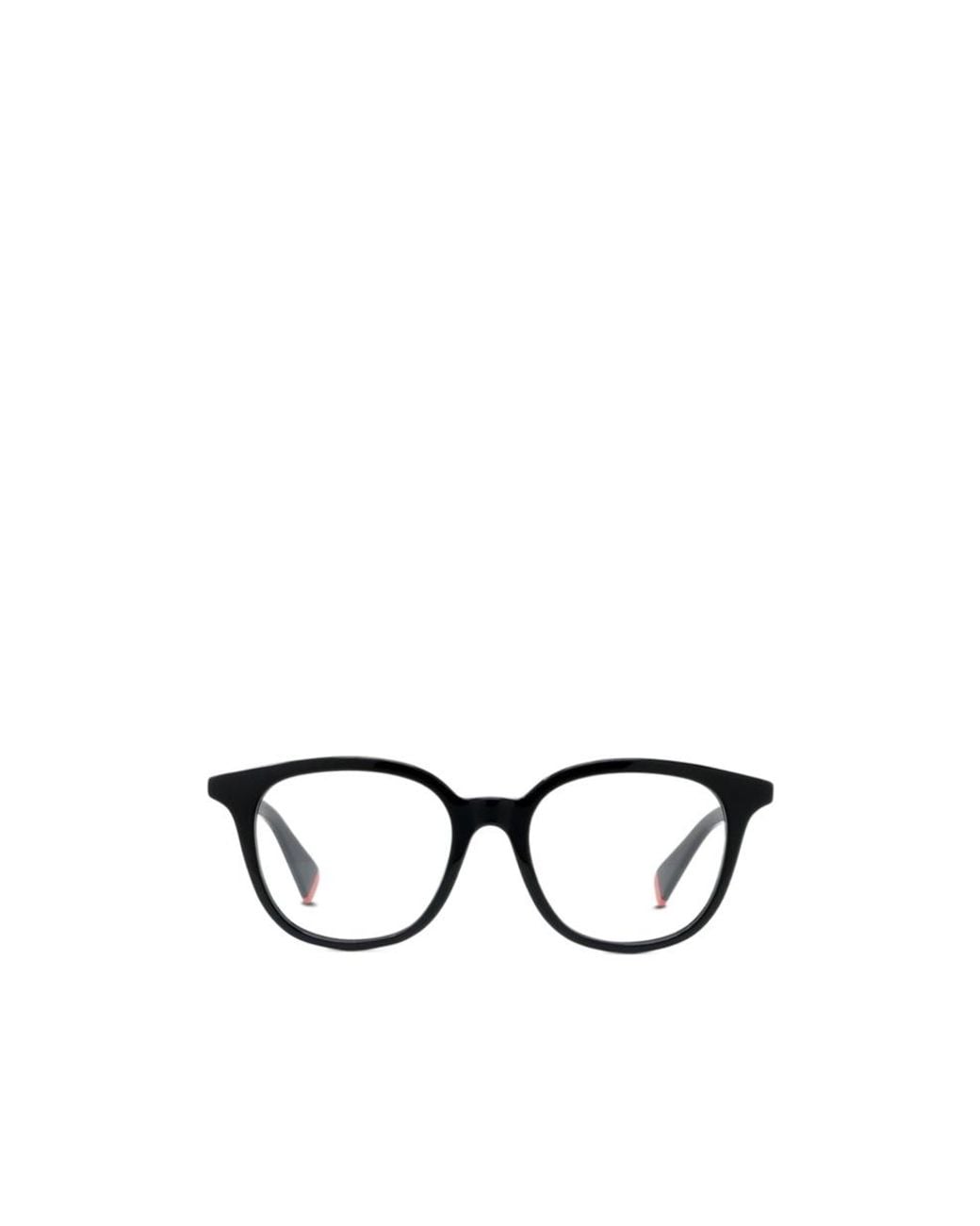 KENZO White Logo Square Optical Glasses for men