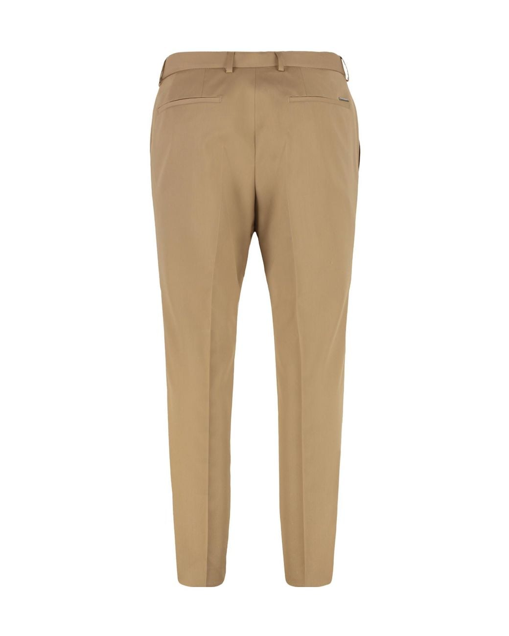 Boss Natural Boss Pleat-Detailed Tailored Trouser for men