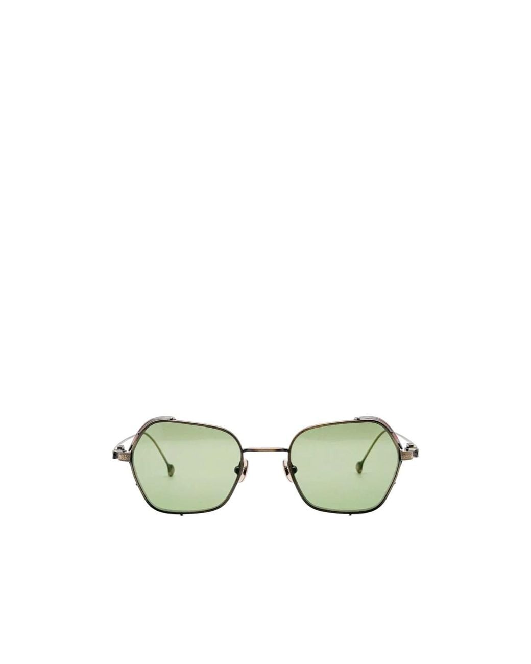 Matsuda Green Geometric-Frame Sunglasses for men