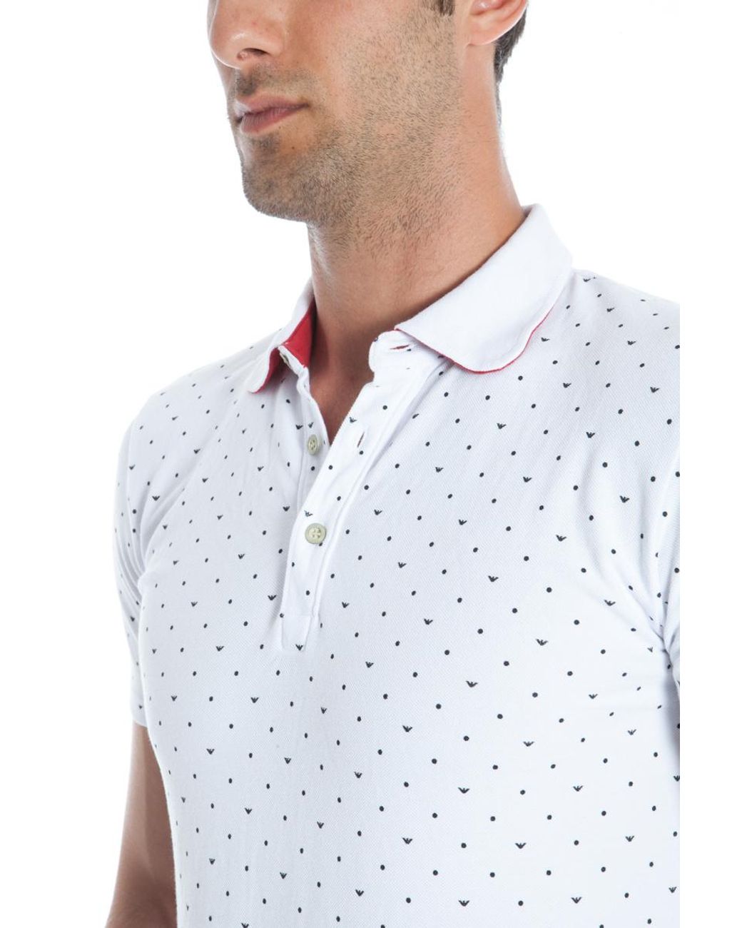 Armani Jeans White Topwear for men