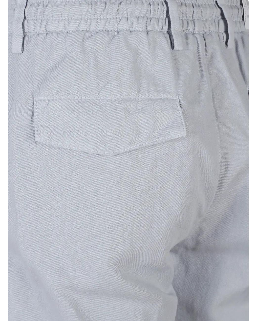 Eleventy Gray Drawstring Trousers for men