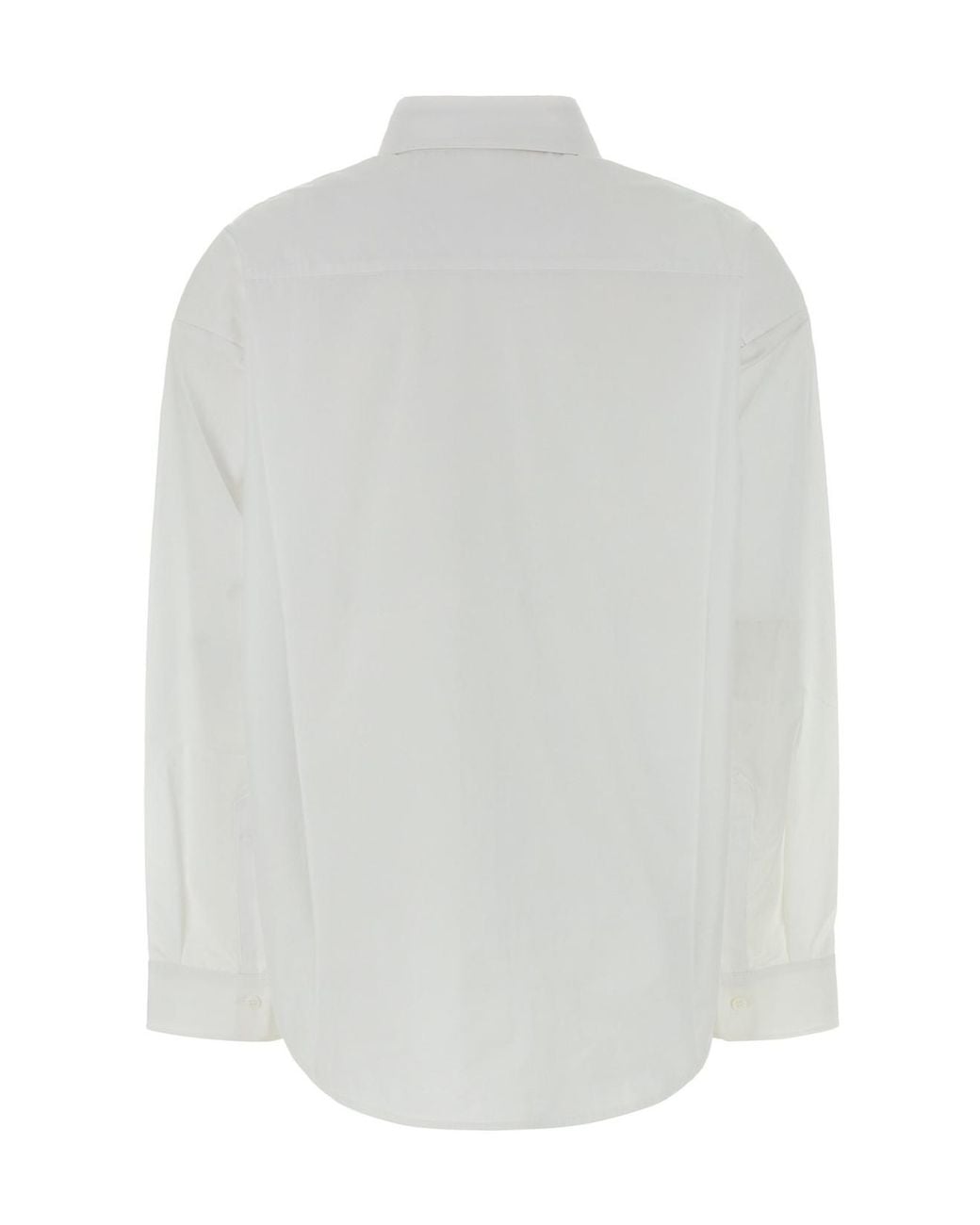 Frankie Shop White Long-Sleeved Shirt