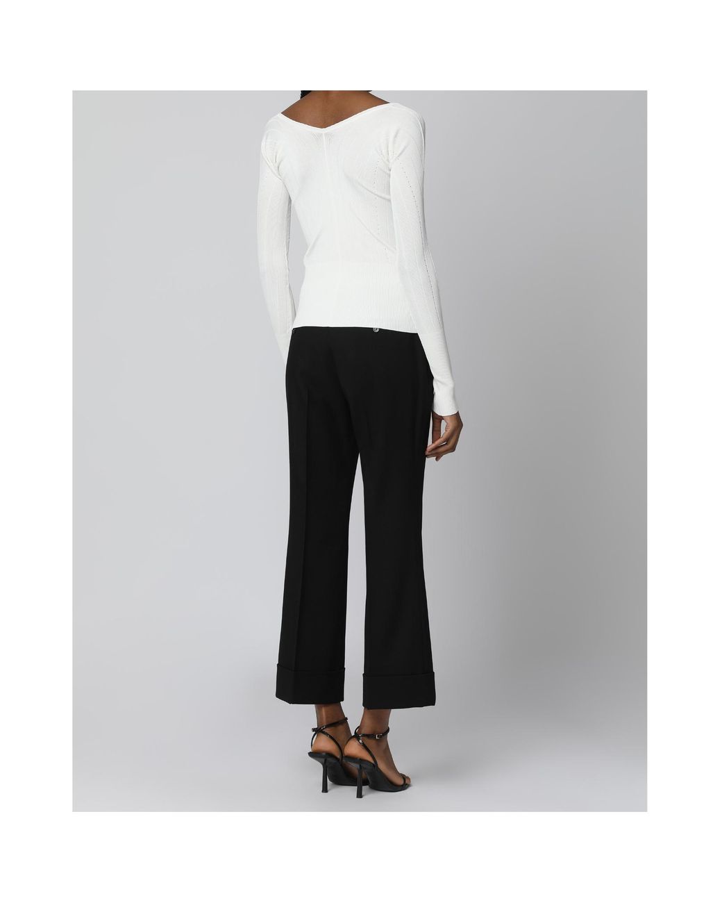 Jacquemus White Long-Sleeved T-Shirt