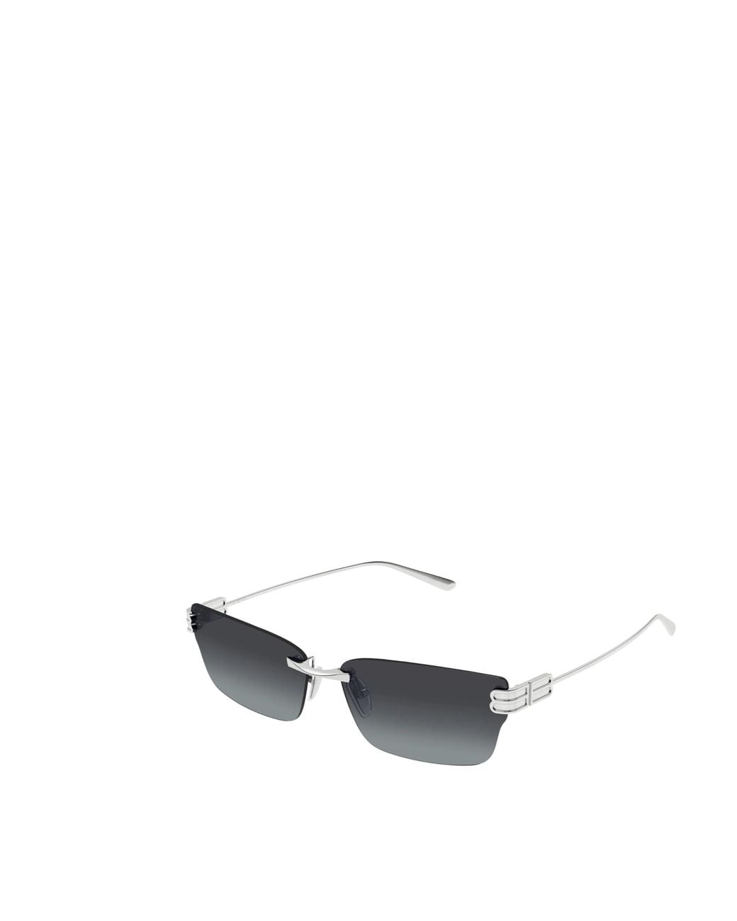 Balenciaga White Eyewear Cat-Eye Frame Sunglasses for men
