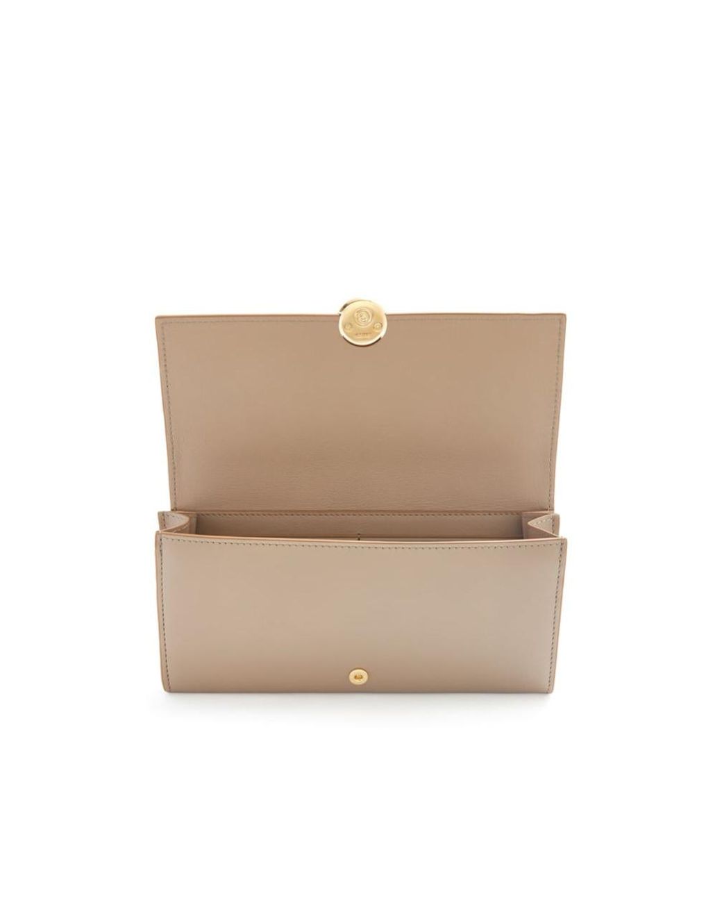 Loewe Natural Logo Engraved Fold-Over Wallet