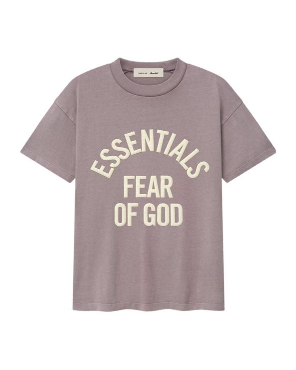 Fear Of God Gray Short-Sleeved T-Shirt