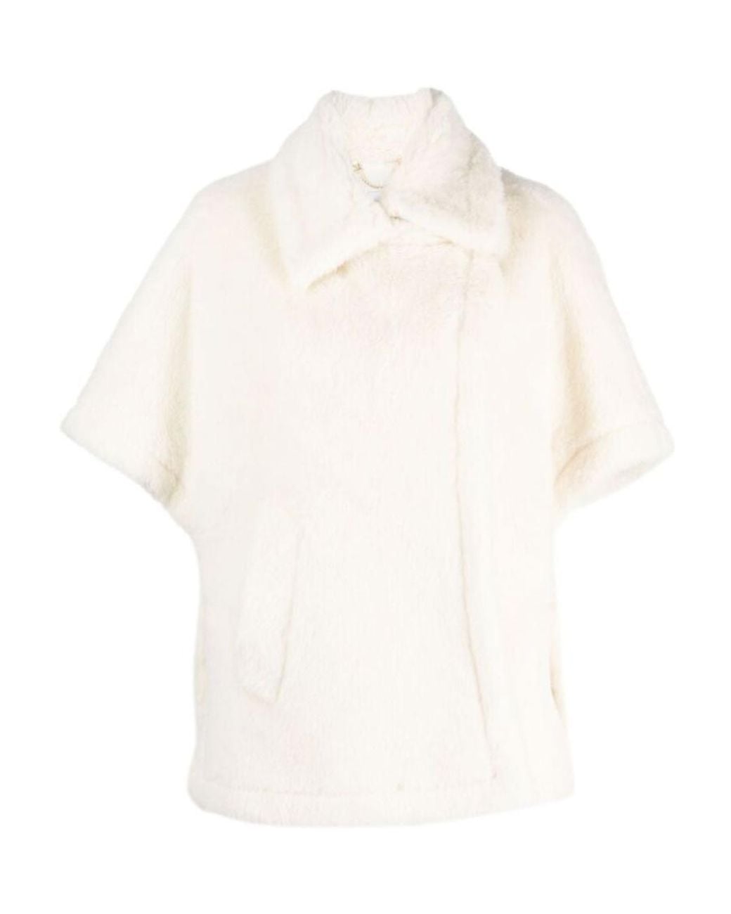 Max Mara White Long-Sleeved Cotton Clothes