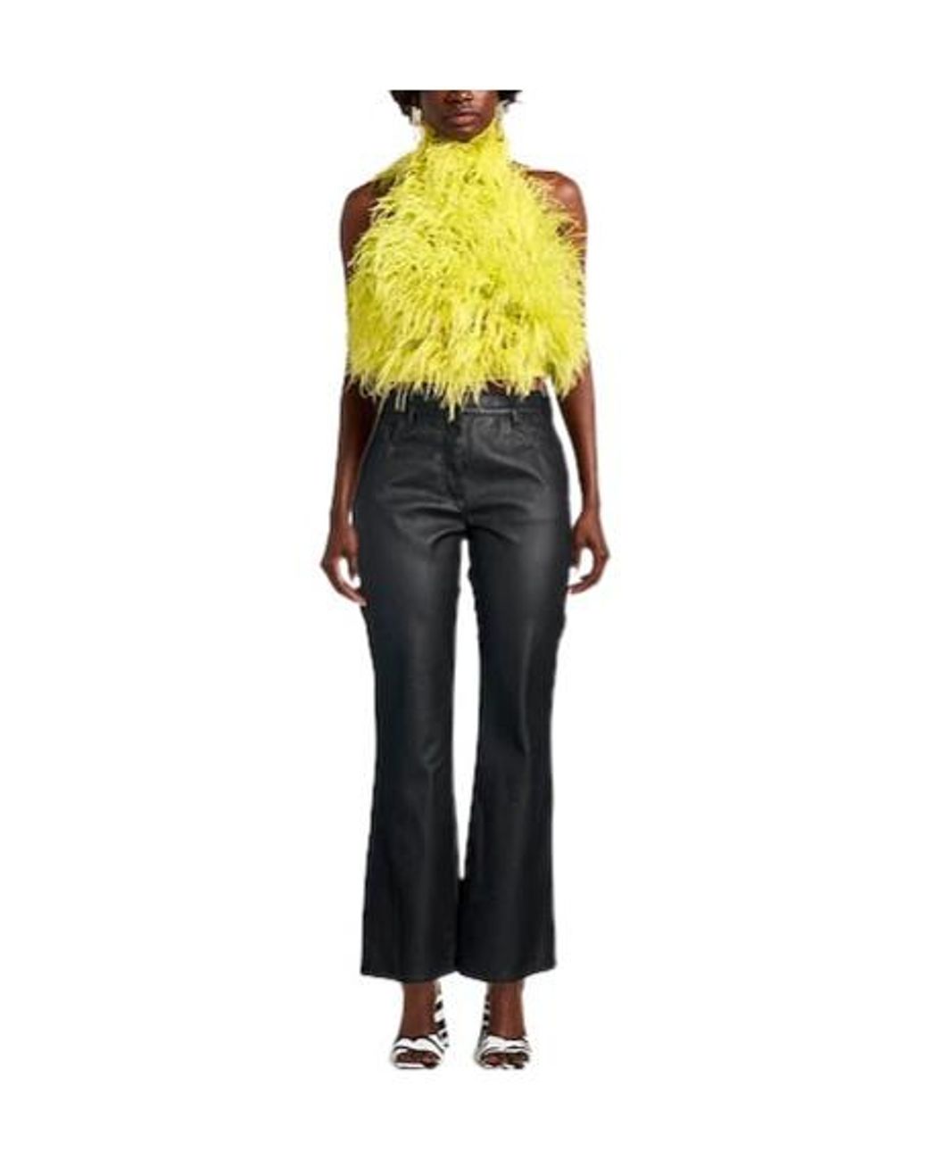 Weekend by Maxmara Black Minimal Bootcut Pants