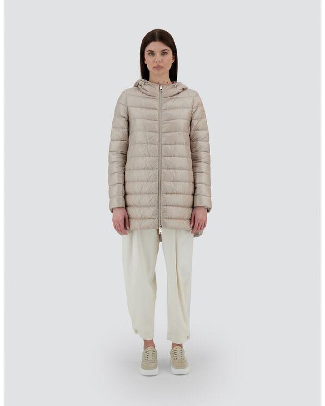 Herno Gray Resort A-Shape Jacket
