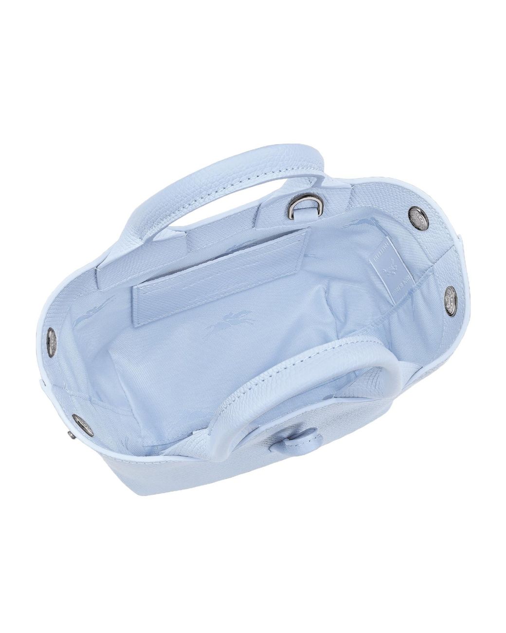 Longchamp Blue Large Le Roseau Tote Bag