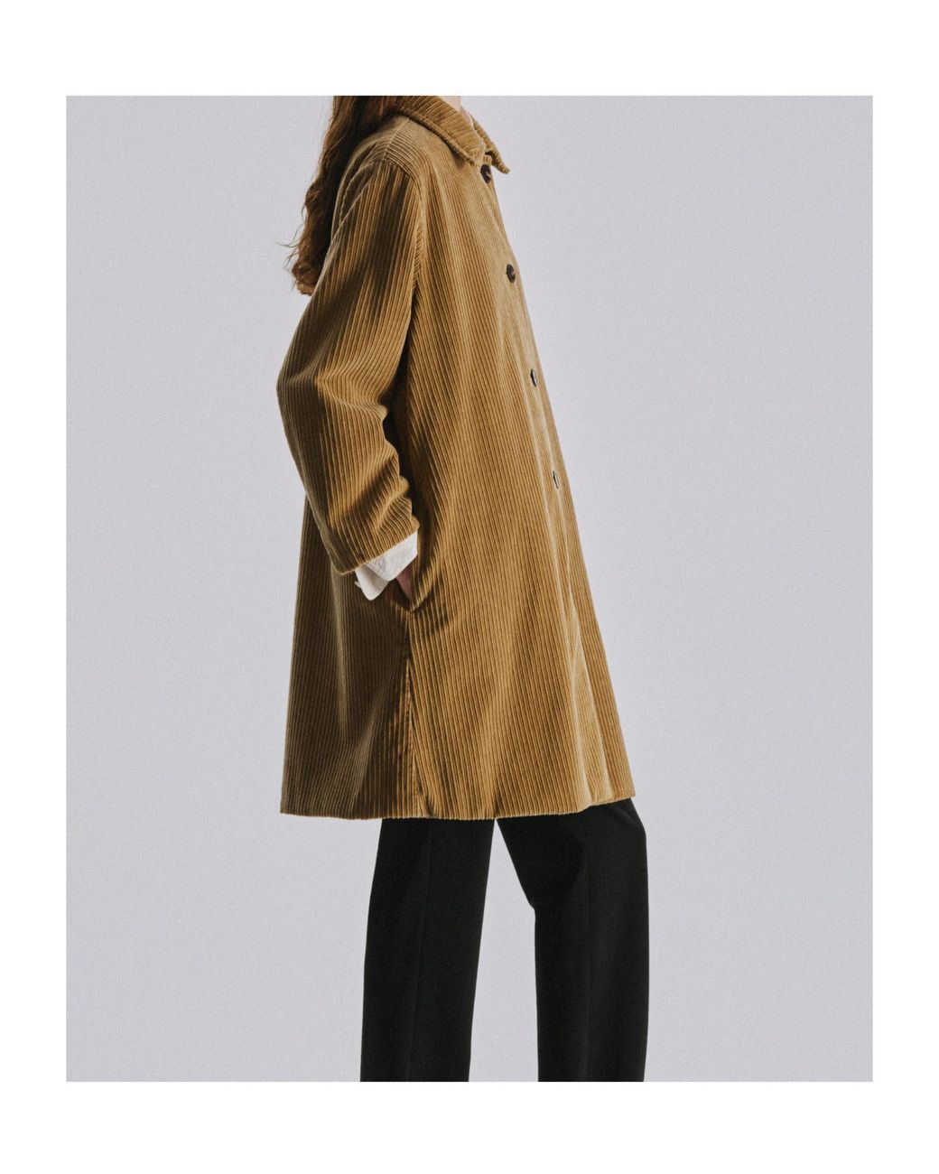 The Row Natural Long-Sleeved Coat