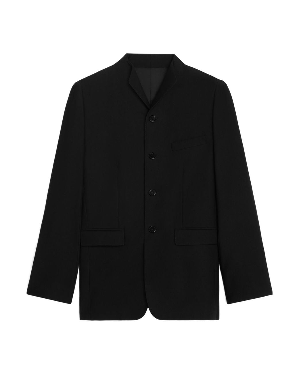 Céline Black Wing Collar Jacket for men