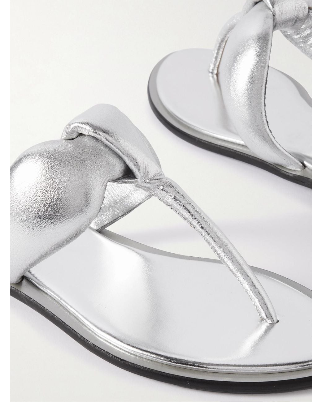 Emilio Pucci White Flip-Flops