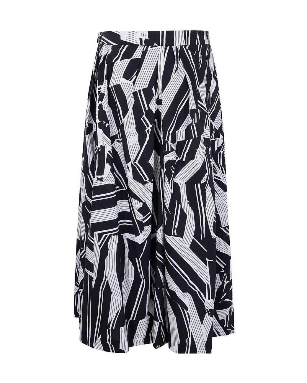 Dries Van Noten Blue "Soni" Midi Skirt