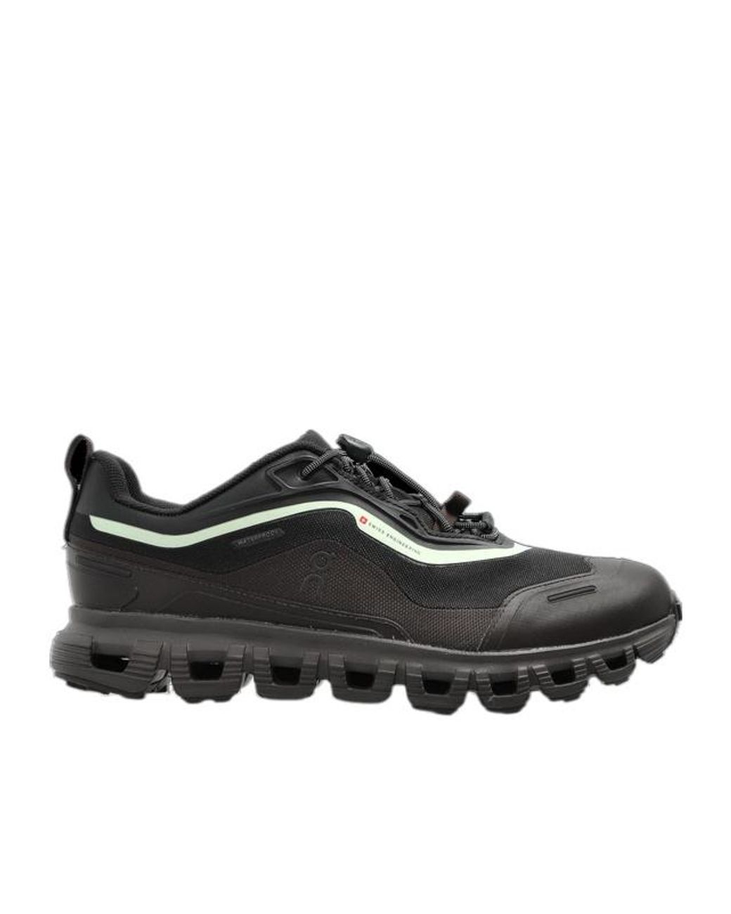 On Shoes Black Lace-Up Sneakers